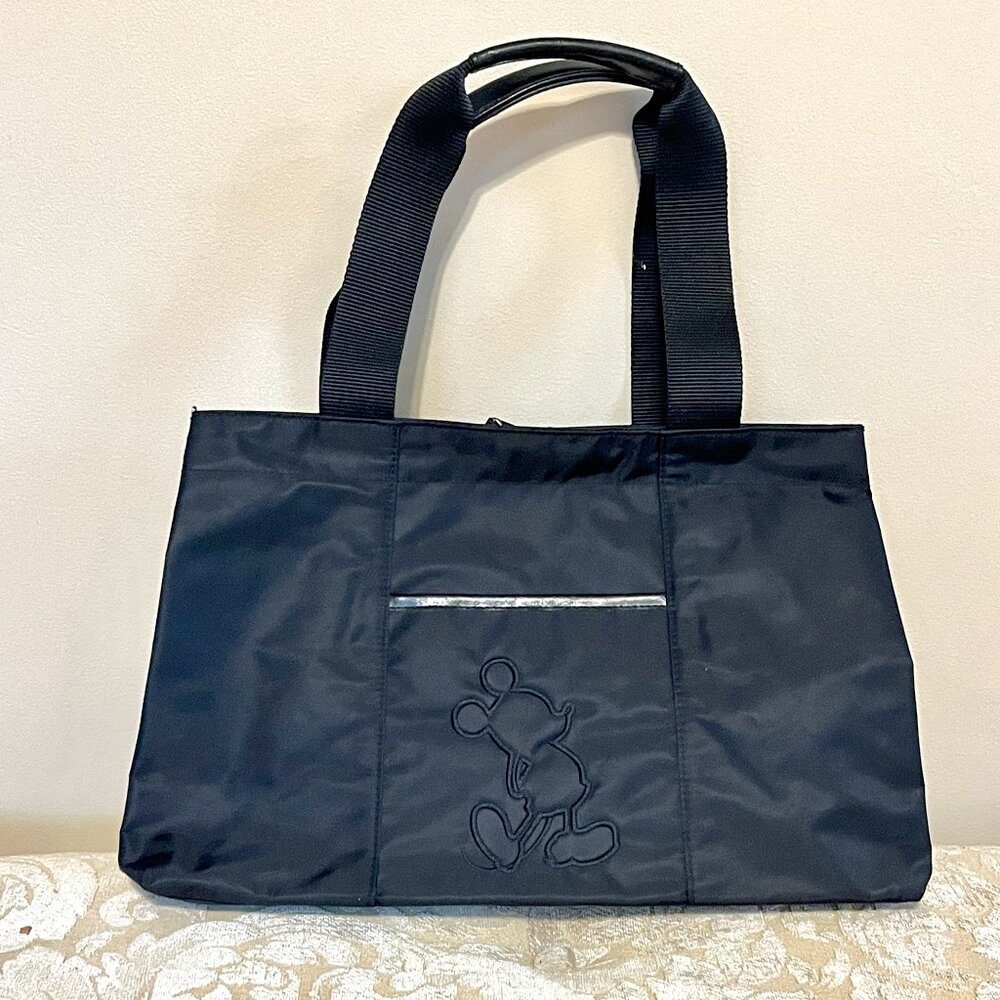 Disney Packable Tote * Folds Flat * Wide-Mouth Zippered Opening * Well Made
